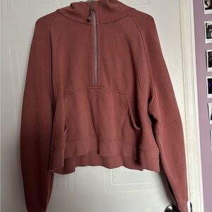 lululemon athletica Dusty Rose Half-Zip Hoodie